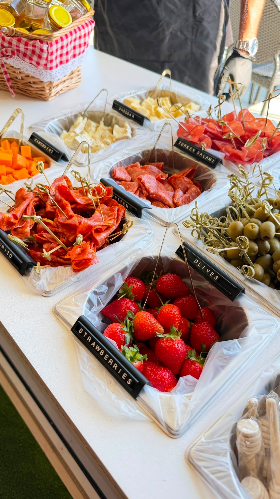 Charcuterie Cart Toppings